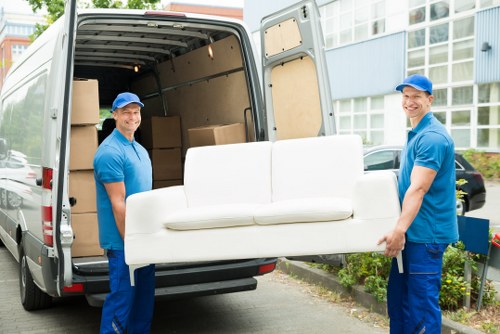 Office removal team planning a business move in Ilford