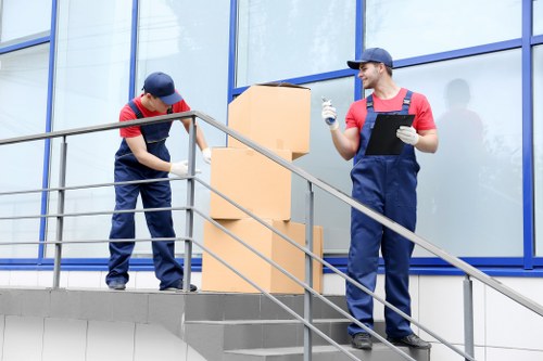 Professional removal company in Ilford focusing on safety and insurance