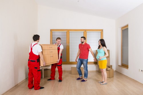 House move planning and unloading in Ilford