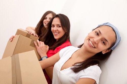 Van transport for furniture delivery near Ilford streets
