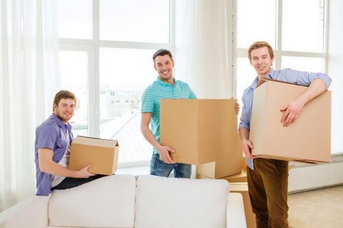 Image representing a responsible removal company stance against modern slavery