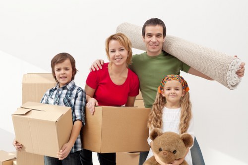 Local house removals team supporting a move in Ilford