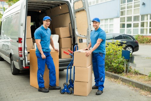Local Ilford removal service loading furniture safely