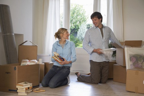 Packing and furniture handling support for Ilford removals