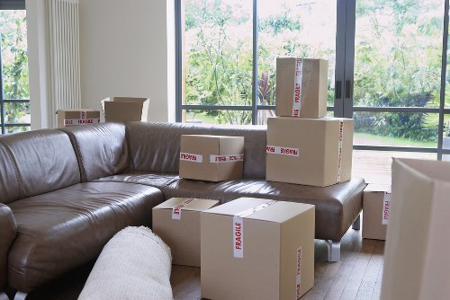 Commercial movers assisting a business relocation in Ilford